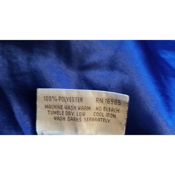 Vintage Val Mode Lingerie Royal Blue Size Medium Slip Dress Nightgown        T47 - Picture 9 of 9